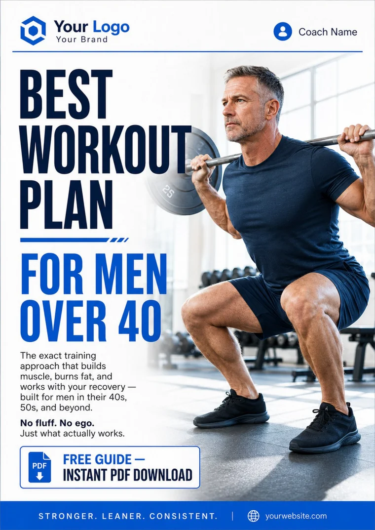 Best Workout Plan for Men Over 40 cover