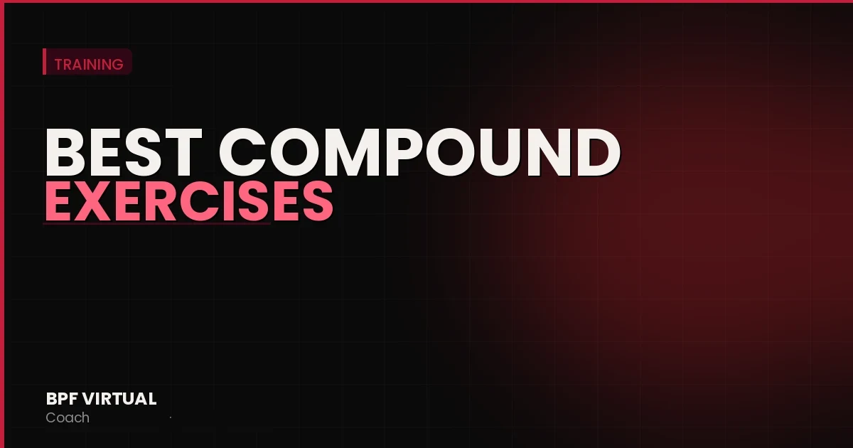 The Best Compound Exercises for Fat Loss and Muscle