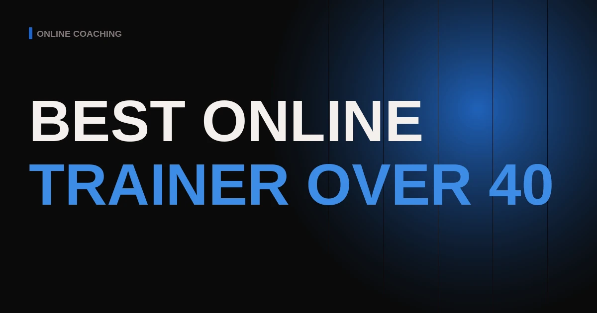Best Online Personal Trainer Over 40