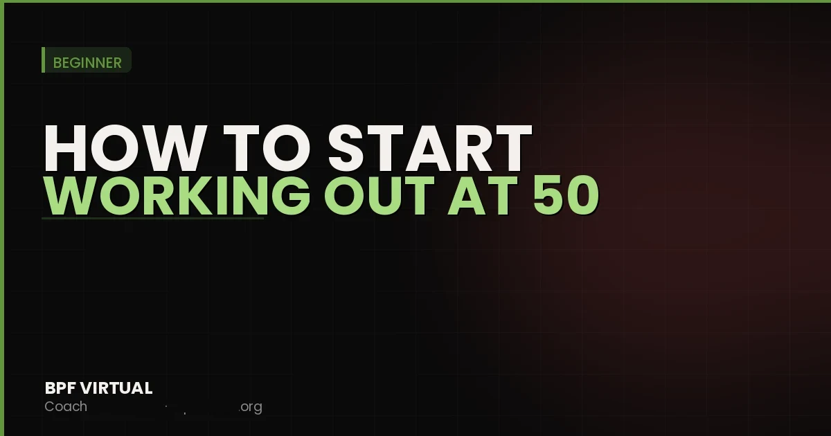 How to Start Strength Training at 40