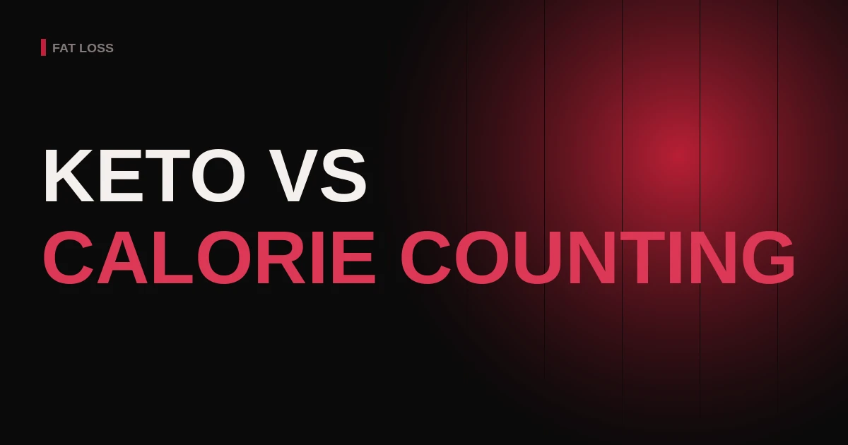 Keto vs Calorie Counting Over 40: Which Is Better?
