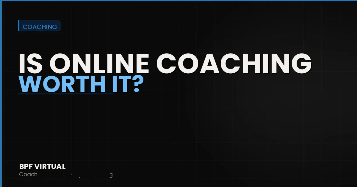 Online Fitness Coaching Worth It